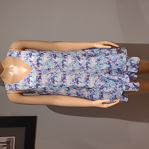 Olive+ oak aqua Multi dres size Small - Picture 2 of 8